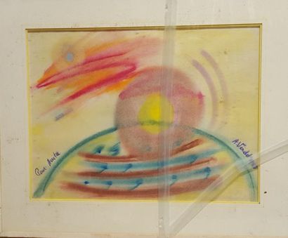 null VERDET André (1913-2004)

Composition abstraite, 1987

Pastel, signée et datée...