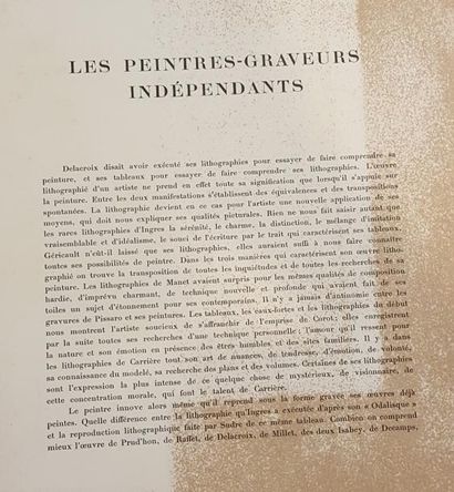null Le portefeuille des peintres Graveurs indépendants pour 1925

Tome I : lithographies

Tome...