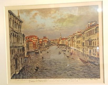 null HAMBOURG André (1909-1999)

Le grand canal, Venise 

Lithographie signée en...