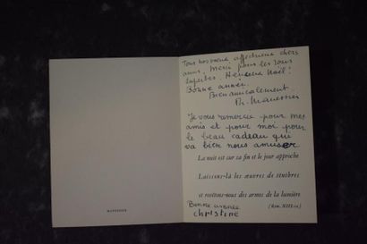 null MANESSIER Alfred (1911-1993)

Composition

Lithographie non signée pour carte...