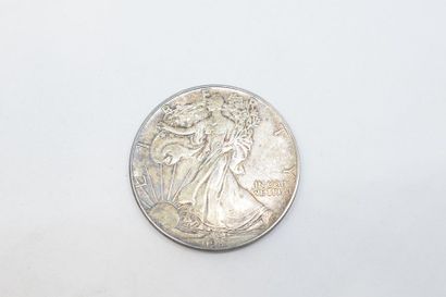 null [ Pièce en argent ] [ US ]

One dollar 1987

Poids : 31.60 g. 