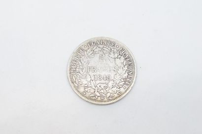 null Pièce en argent de 5 francs " Cérès " Seconde République. ( F.327 ) : 1849 BB....