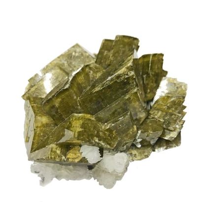 null Deux sidérites : avec dolomite et quartz, étiquetée "Mine de Touirm, Province...