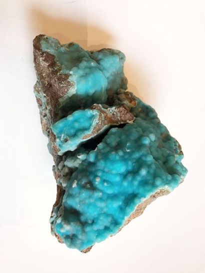 null Hémimorphite bleue, Mine Duchessa, Sardaigne (15 x 10 x 10 cm)