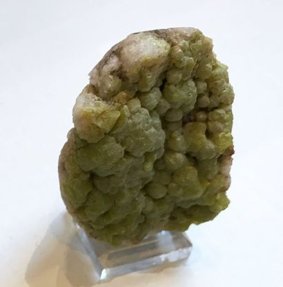 null Pyromorphite vert pale mamelonnée d'Asprières, Aveyron (7 cm) 
