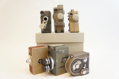 null CAMERAS, ensemble de six caméras diverses : caméra Revere Eight Model seventy-Seven,...