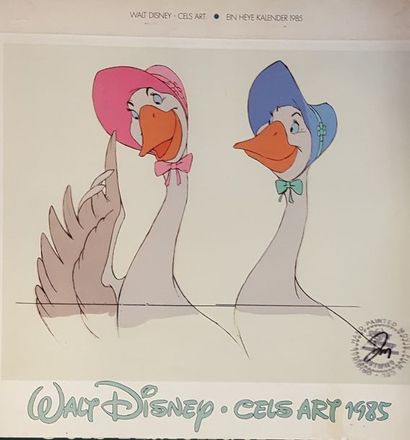 null Studio Disney - Rare ensemble de 2 lithographies par Dan Jeppes et Patrick Cohen....