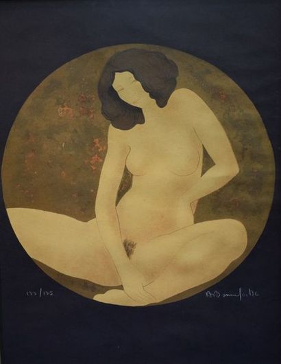 BONNEFOIT Alain (1937)

Nu féminin assise

Lithographie...