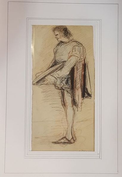 null DUFEU Edouard, 1836-1900

Deux crayons gras :

Gentilhomme, 23x11 cm, cachet...