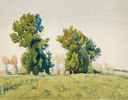 null GUILLOUX Charles Victor, 1866-1946

Les arbres

aquarelle (petites rousseurs),...