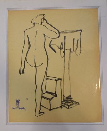 null LAM-DONG, 1920-1987

Nus féminins ou masculins et baigneuses

Cinq dessins à...
