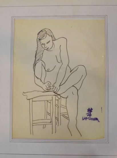 null LAM-DONG, 1920-1987

Nus féminins ou masculins et baigneuses

Cinq dessins à...