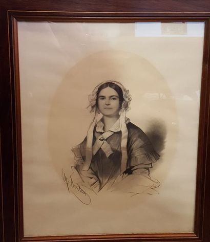 null SENTIES Pierre (1801-?)

Portrait de Eugénie Charlotte Sophie de Grave, 1849

Crayon...