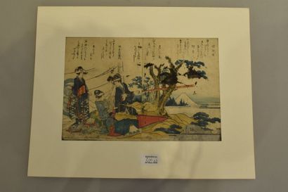 null Hokusai, lot de trois double pages

XIXème siècle



