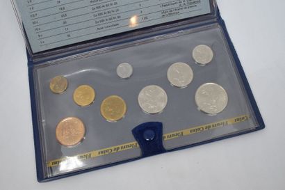 null MONNAIE DE PARIS

Coffret Fleurs de coins 1981 composé de 9 pièces.

Dans sa...