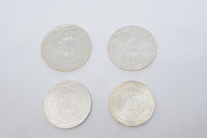 null MONNAIE DE PARIS

Ensemble de pièces de 5 euros à 25 euros en argent. 

Poids...