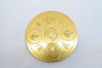 null Médaille de voeux en bronze d'après Belo. Edition La Monnaie de Paris.

Avers...