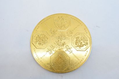 null Médaille de voeux en bronze d'après Belo. Edition La Monnaie de Paris.

Avers...