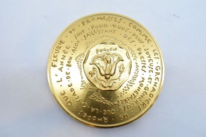 null Médaille de voeux en bronze florentin d'après Joly. Edition La Monnaie de Paris.

Avers...