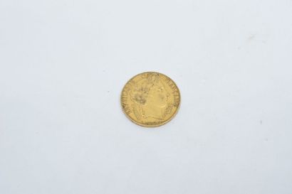 null Pièce en or de type Cérès 1850 A.

Poids : 6,45 g.

