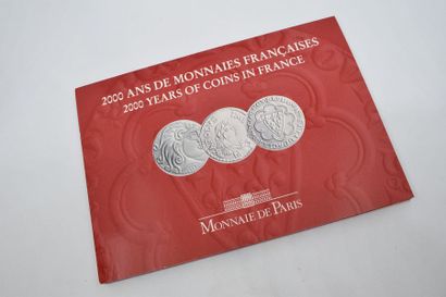 null MONNAIE DE PARIS

Coffret 2000 ans de Monnaies Françaises

Série en cupro-n...