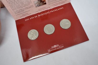 null MONNAIE DE PARIS

Coffret 2000 ans de Monnaies Françaises

Série en cupro-n...