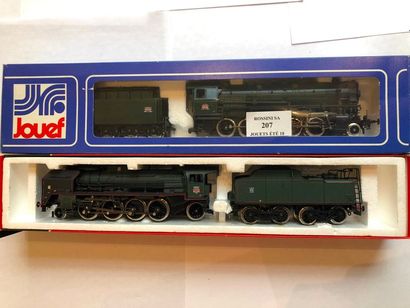 null JOUEF

Ensemble de deux locomotives vapeur avec tendeur (REF 8255 et 8265)

Bel...