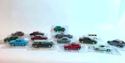 null NOREV Réédition 1/43

Peugeot 205, Citroën Break ID 19Simca 100 coupé, Renault...