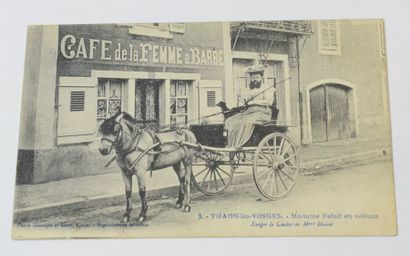 null CURIOSITE - FEMME A BARBE

Carte postale : Thaon les Vosges - Madame Delait...
