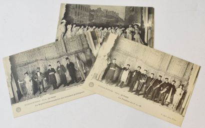 null CABARETS - ALCAZAR-KURSAAL

Ensemble de 9 cartes postales anciennes noir et...