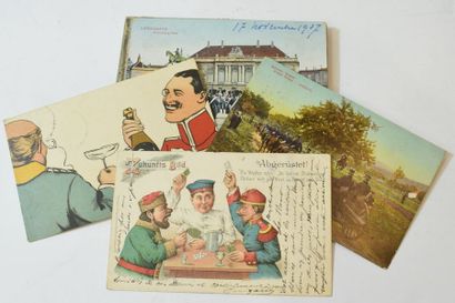 null CPA - Prémices de la Première Guerre Mondiale

Ensemble de 21 cartes postales...