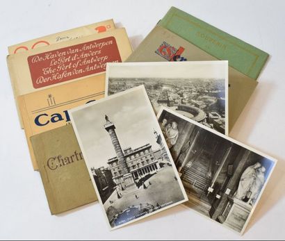 null [ Carte postale ] [ Carnets ] 

Ensemble de douze carnets de cartes postales...
