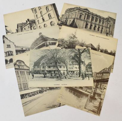 null [ Carte postale ] [ France ] [ Haut-Rhin] 

Ensemble de dix-sept cartes postales...