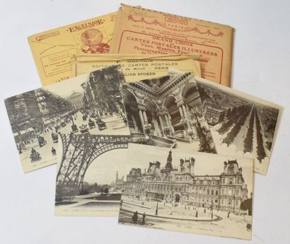 null [ Carte postale ] [ France ] [ Paris ] 

Ensemble de soixante-huit cartes postales...
