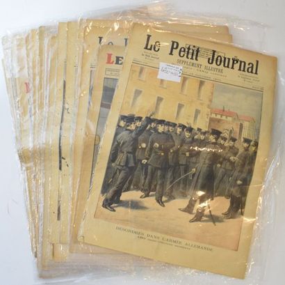 null Lot de 227 revues du PETIT JOURNAL 1894/1895 etc.