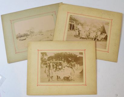 null Lot de trois photos coloniales de Guinée Konakri.

Tirages argentiques vers...
