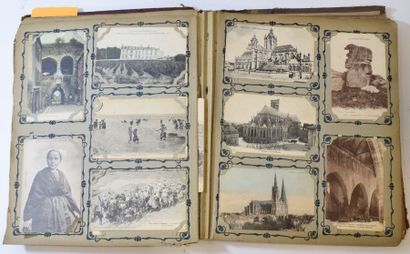 null Album de cartes postales anciennes France (dont inondations de Paris, régionalisme...