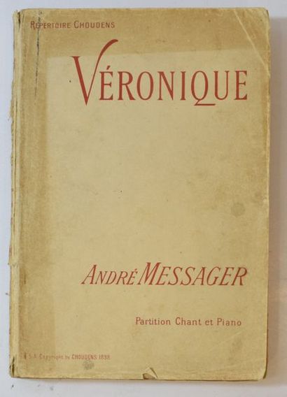 null OPERA

Livret de partitions pour l'opéra "Véronique" d'André Messager, avec...