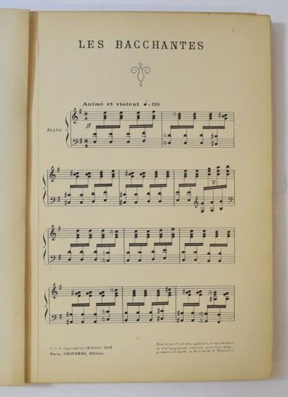 null Alfred BRUNEAU (1857-1934)

Livret de partitions pour le ballet intitulé " Les...