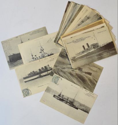 null [ Carte postale ] [ Marine ]

Ensemble de vingt-sept cartes postales de navires...