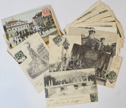 null [ Carte postale ] [ Italie ]

Ensemble de quarante-six cartes postales principalement...