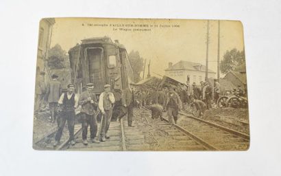 null [ Carte postale ] [ Somme ] [ Chemin de fer ]
Catastrophe d'Ailly sur Somme...