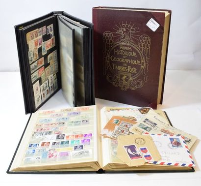 null MONDE

Ensemble composé de trois albums de timbres :

Album historique et géographique...