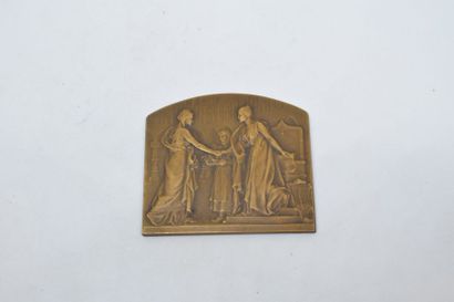 null [ VERNON ]

Médaille en bronze à patine brune commémorant la section française...