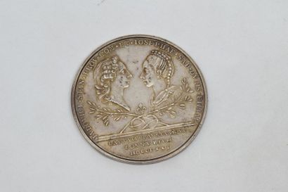 null Médailles 

1771. Mariage du Comte de Provence et de Marie-Joséphine de Savoie....