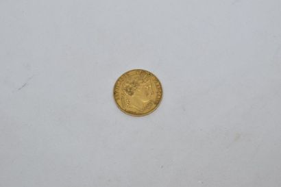 null Pièce en or de type Cérès 1850 A.

Poids : 6,45 g.

