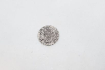 null 1 pièce en argent d'un demi-franc " F301 " ( 1 x AN XII A ) 

Poids : 2.41 g....