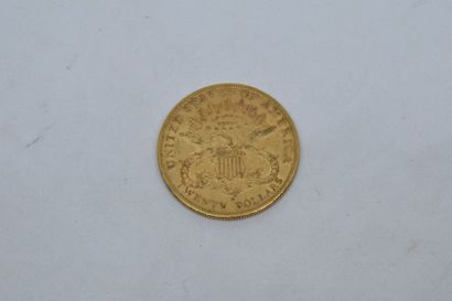 null Pièce en or de 20 dollars " Liberty Head - Double Eagle " avec devise



Avers

Inscription...