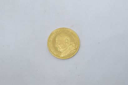 null Médaille papale en or au buste de Jean XXIII, 900 millième.

Poids : 9.86 g....