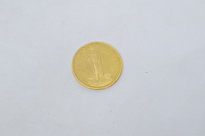 null Médaille papale en or au buste de Jean XXIII, 900 millième.

Poids : 9.86 g....